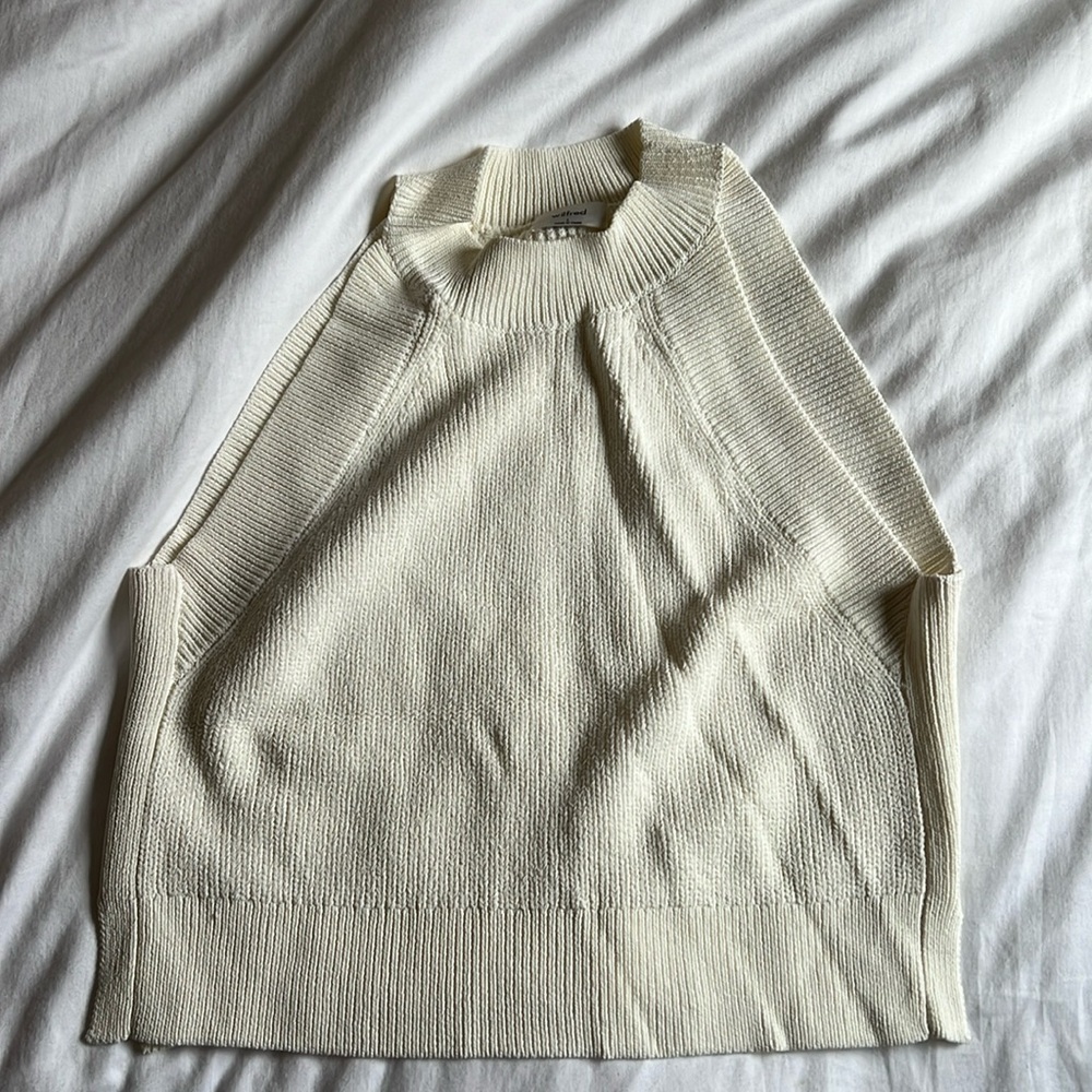 Wilfred cropped sweater tank
